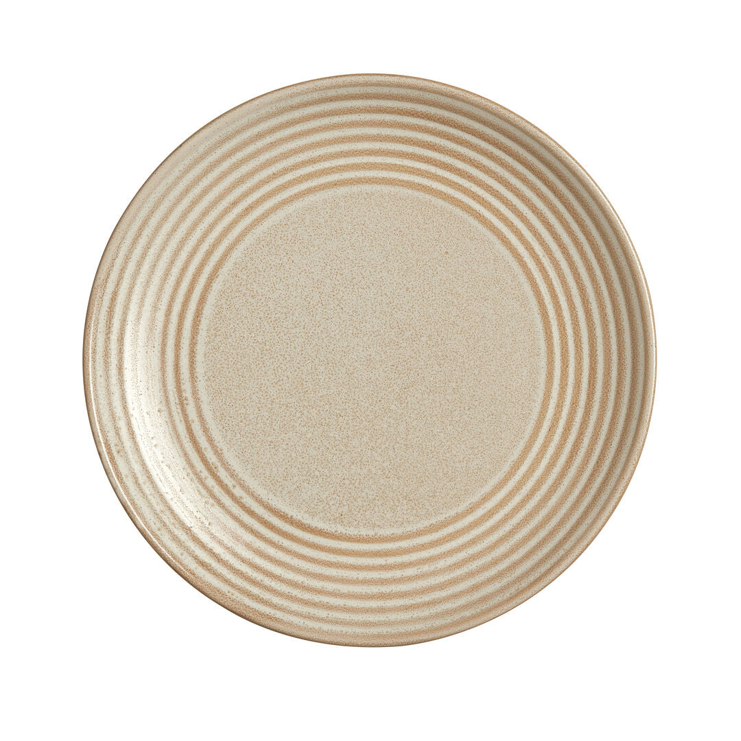 Terrace Truffle Coupe Plate 23.5cm (9 1/4") - Box of Box of 12