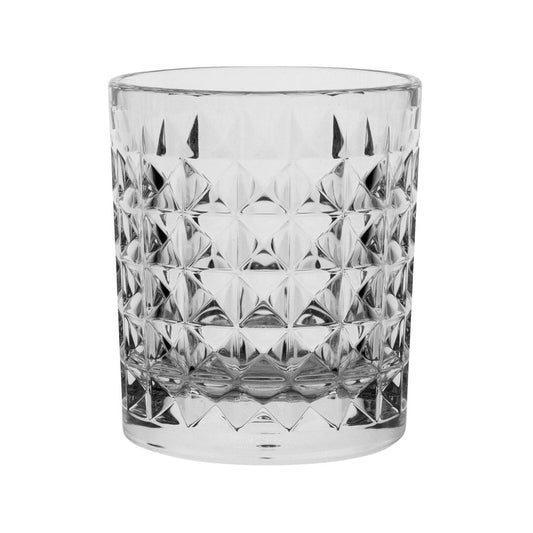 Polycarbonate Highland Clear Cut Tumbler 26.5cl (9.25oz) Box of 24