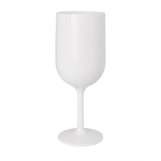 Polycarbonate Summit White Stemmed Wine 34cl (12.5oz) Box of 24