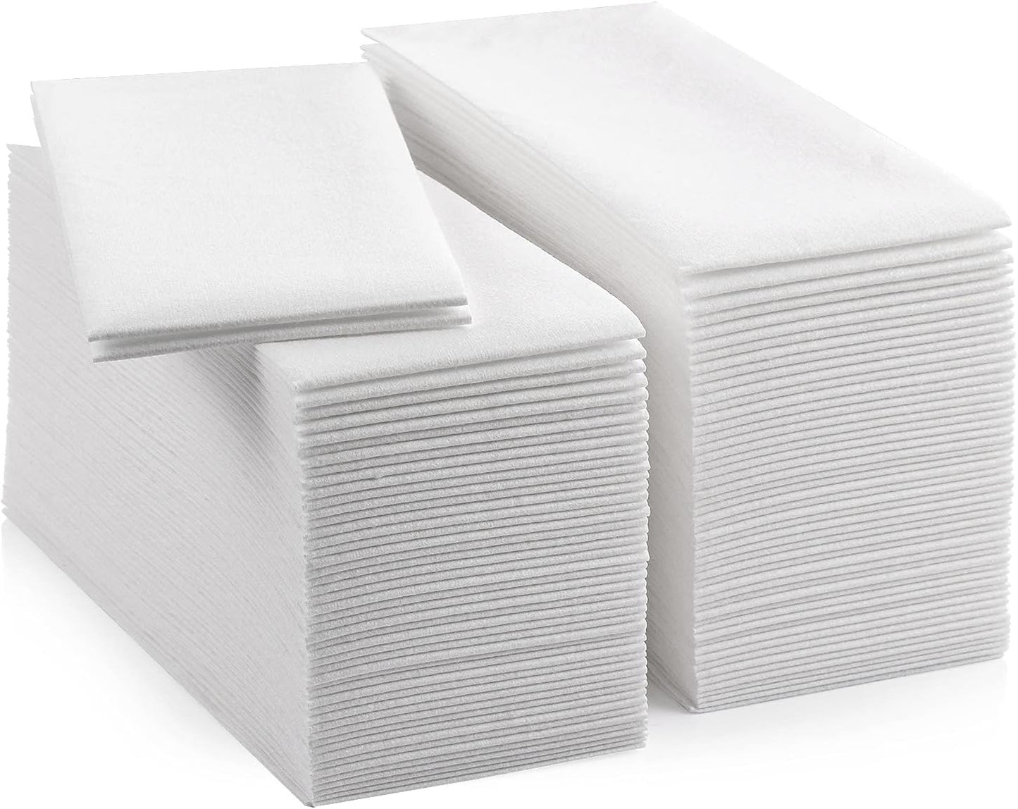 BulkySoft® Airlaid Dinner Napkin 40cm White 1/8 Pack of 500