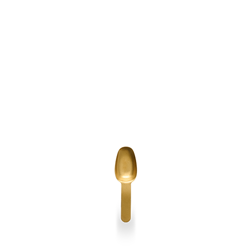 Les Essences Vintage Gold  Long Handled Tasting Spoon 12Cm Box 12