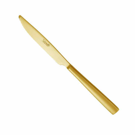 Time Forged Table Knife PVDGold/Ice Satin 23.5cm [9.3"] Box of 12