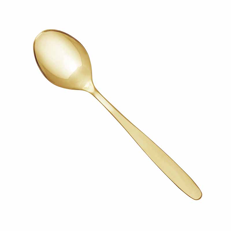 Fast PVD Gold Dessert Spoon 18cm [7.1"] Box of 12