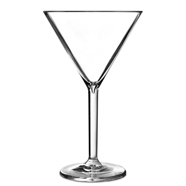 Elite Premium Polycarbonate Martini Glasses 7oz / 200ml Box of 12