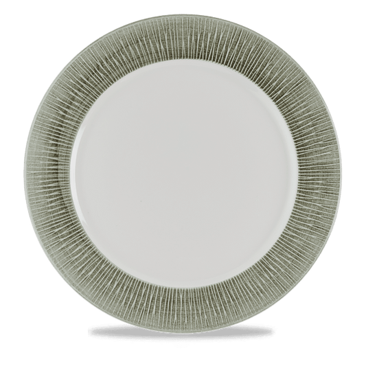 Bamboo Ceramic Spinwash Alpine Presentation Plate 12" Box of 12 (3-5 Working Days Delivery)