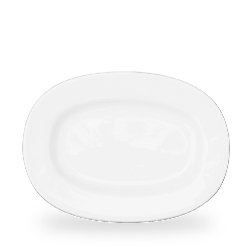 Alchemy Rimmed Oval Plate 13" Box of 6 (3-5 Working Days Delivery)