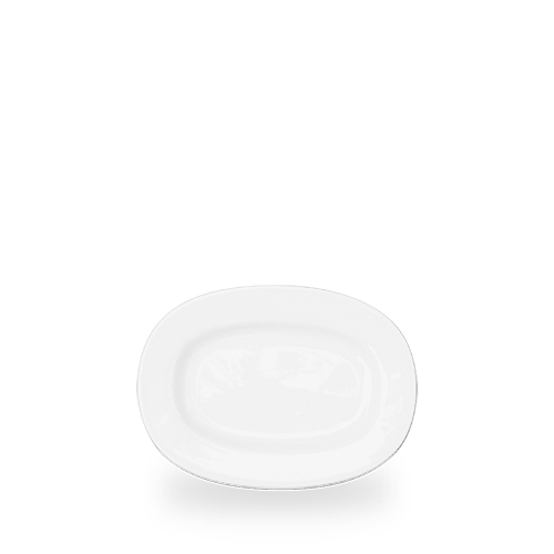 Alchemy Rimmed Oval Plate 8" Box of 12 (3-5 Working Days Delivery)
