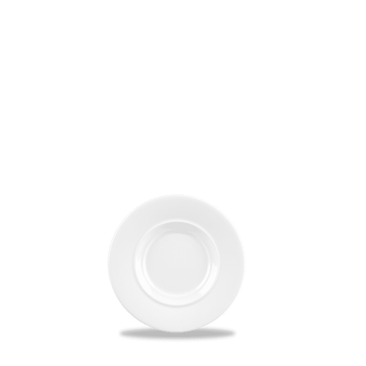 Alc Ambience White Can Coffee Saucer 5 1/2" Box of 6 (3-5 Working Days Delivery)