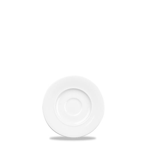 Alc Ambience White Standard Rim Tea Saucer 16.2Cm Box of 6 (3-5 Working Days Delivery)