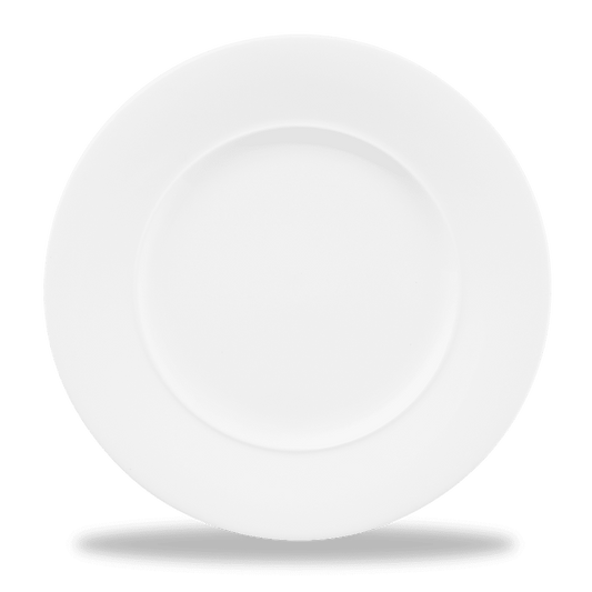 Alc Ambience White Standard Rim Std Rim Plate 28Cm Box of 6 (3-5 Working Days Delivery)