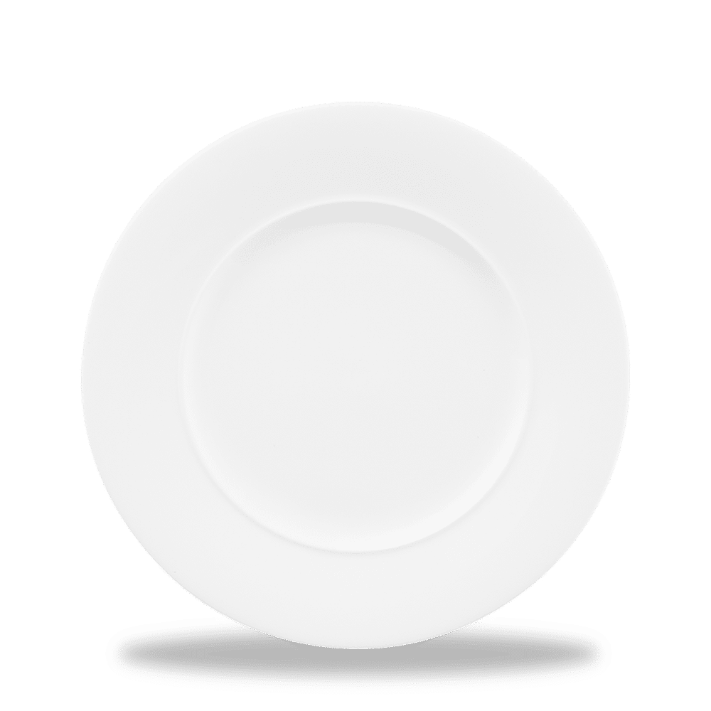 Alc Ambience White Standard Rim Plate 18Cm Box 6