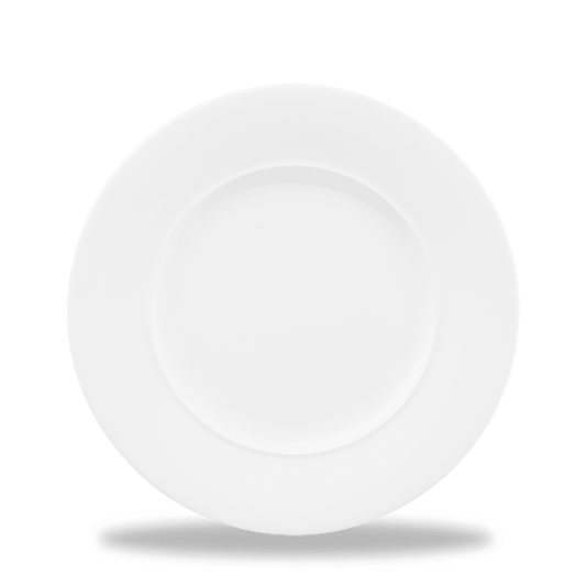 Alc Ambience White Standard Rim Plate 18Cm Box of 6 (3-5 Working Days Delivery)