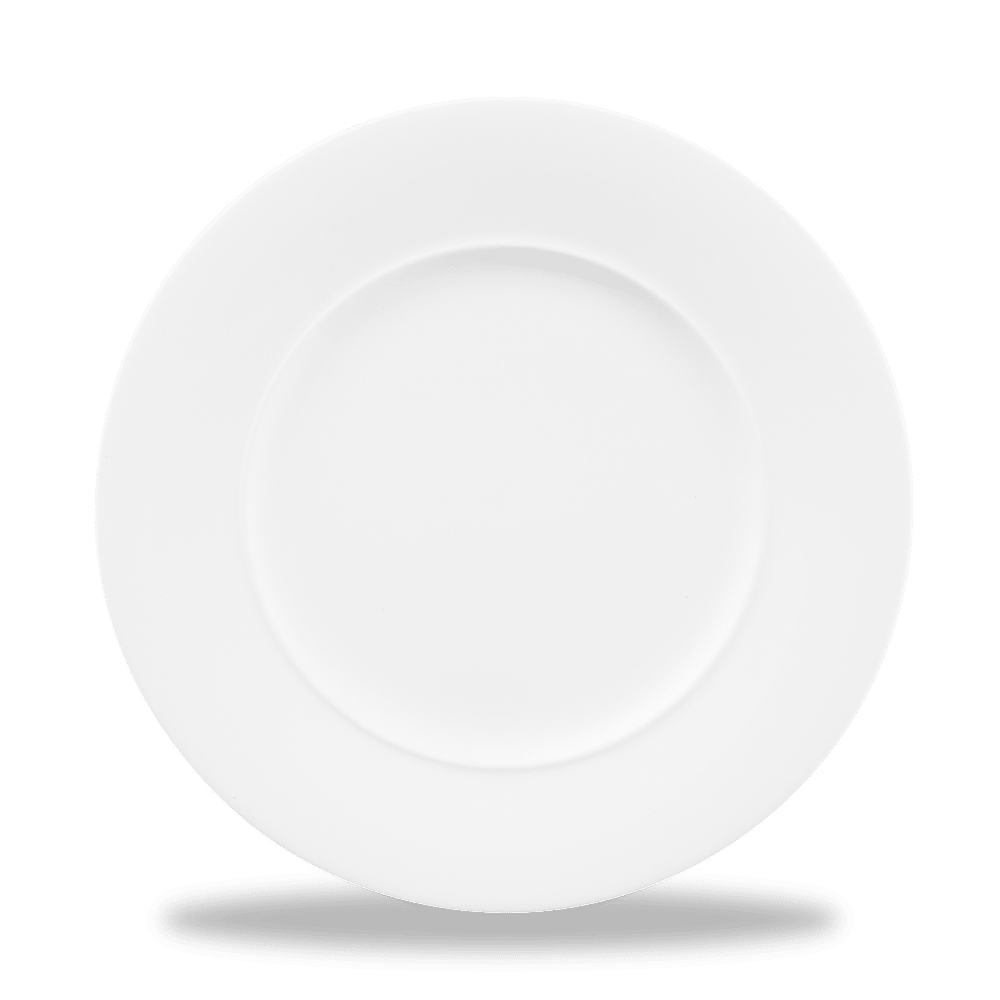 Alc Ambience White Standard Rim Plate 22Cm Box 6