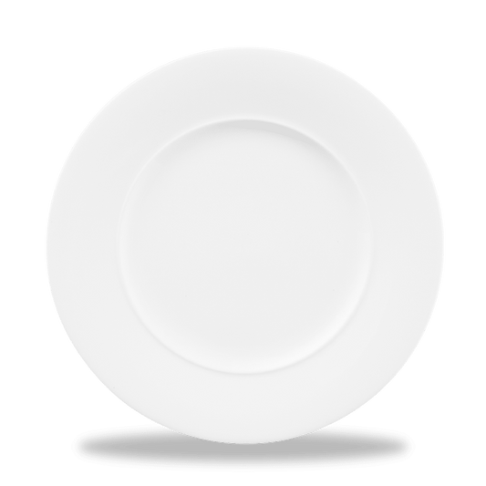 Alc Ambience White Standard Rim Plate 22Cm Box of 6 (3-5 Working Days Delivery)