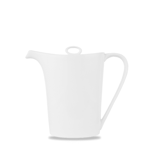 Alc Ambience White Oval Coffee Pot 18Oz Box of 6 (3-5 Working Days Delivery)