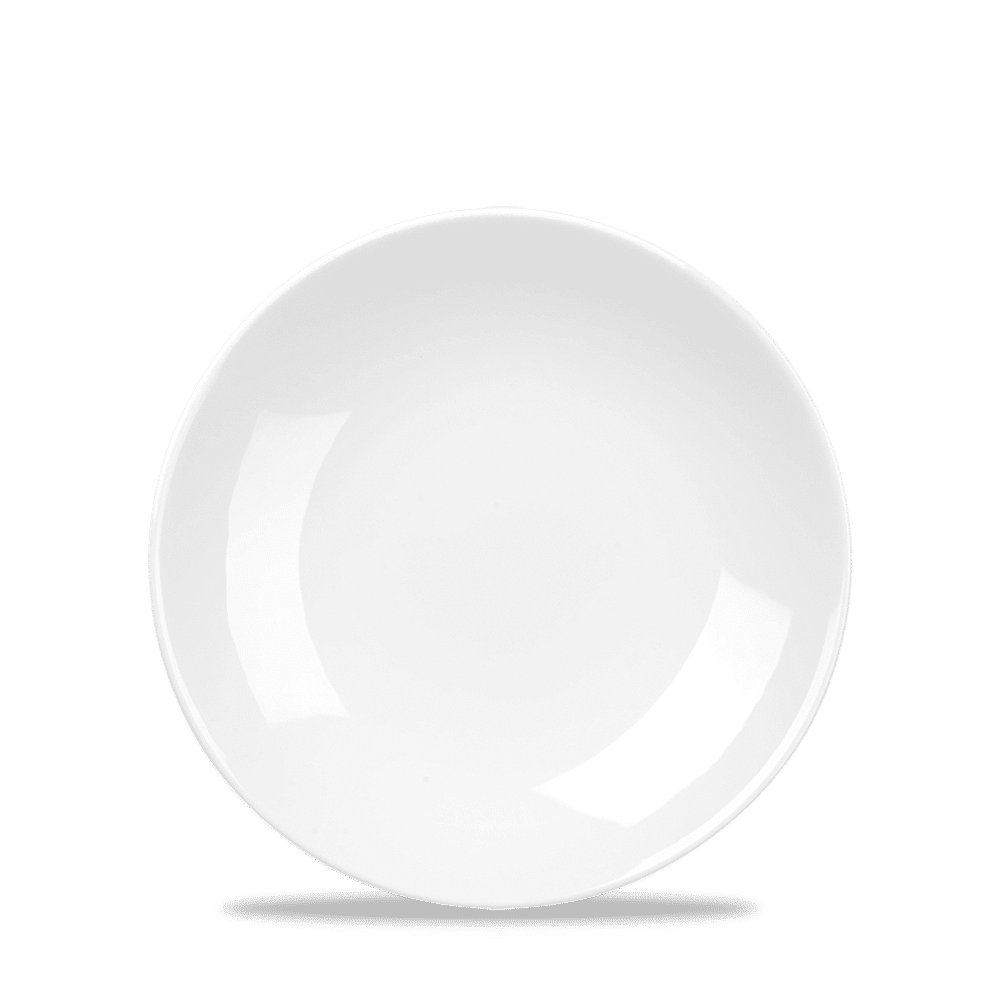 Alchemy Balance White Coupe Plate 6.5" Box 6
