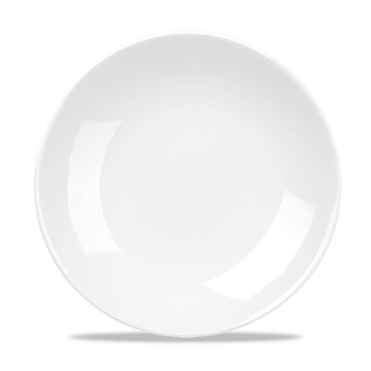 Alchemy Balance White Coupe Plate 9" Box of 6 (3-5 Working Days Delivery)