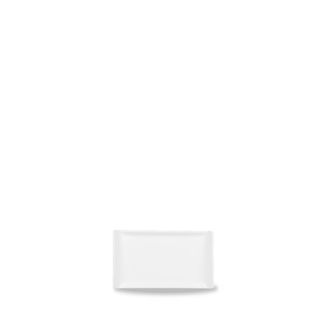 Alchemy Balance White  Rectangle Buffet Tray 6.7X3.9" Box 6