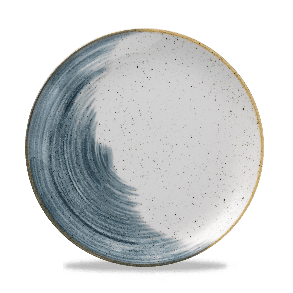Stonecast Accents Blueberry Evolve Coupe Plate 10.25" Box 12