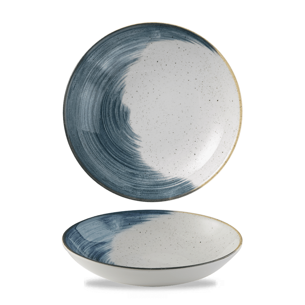 Stonecast Accents Blueberry  Coupe Bowl 7.25" Box 12