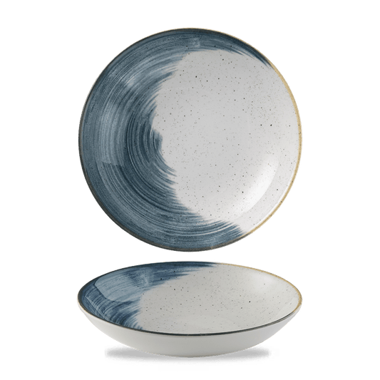Stonecast Accents Blueberry Coupe Bowl 7.25" Box of 12 (3-5 Working Days Delivery)