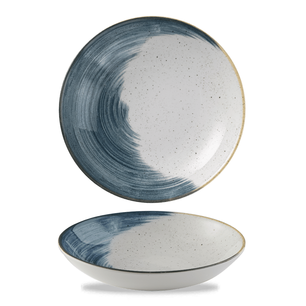 Stonecast Accents Blueberry Evolve Coupe Bowl 9.75" Box 12