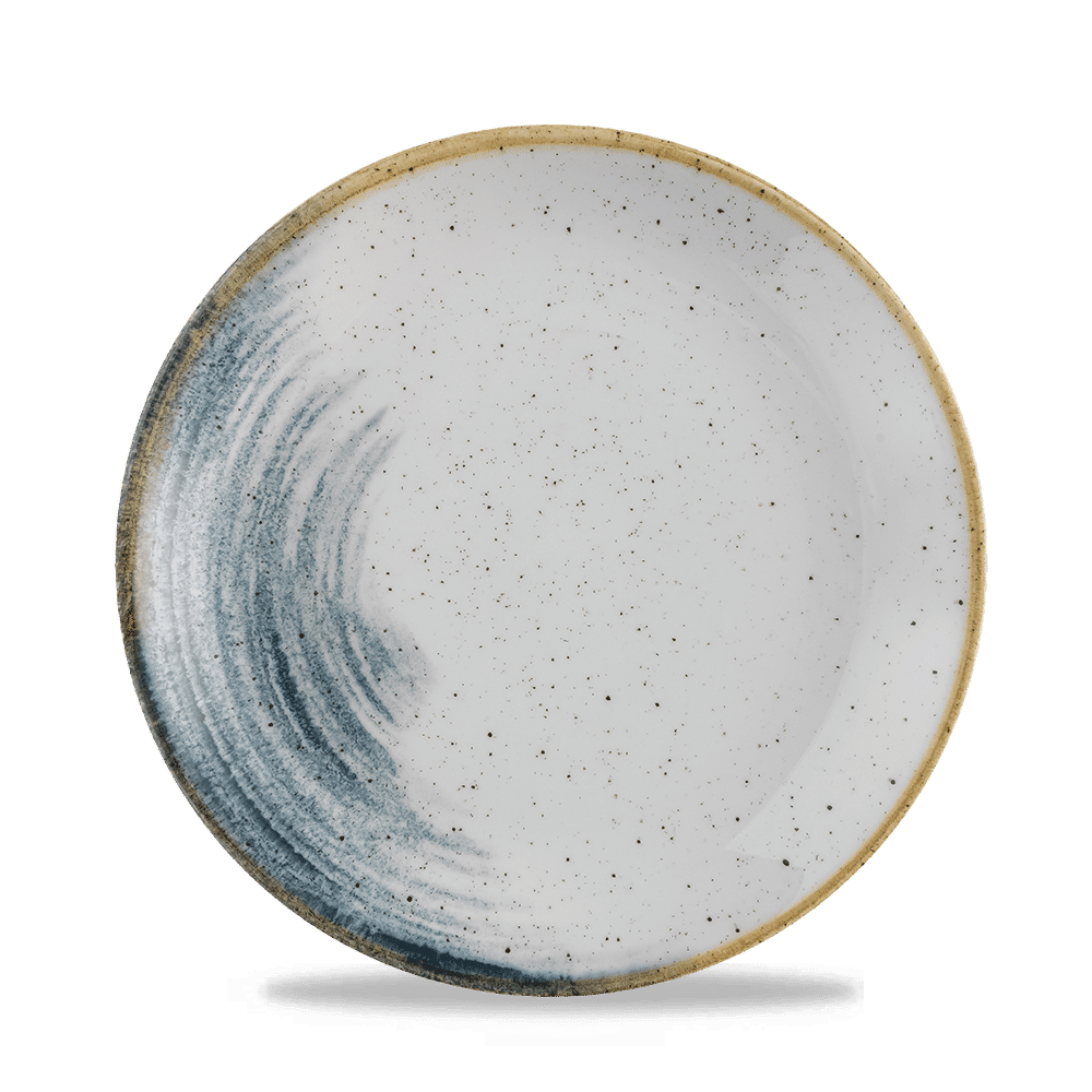 Stonecast Accents Blueberry Evolve Coupe Plate 8.67" Box 12