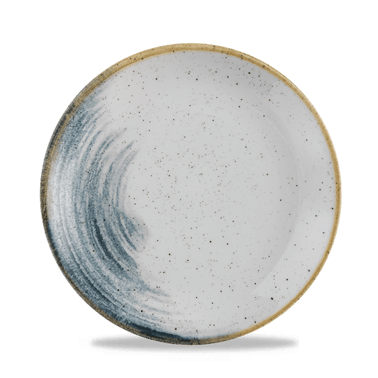Stonecast Accents Blueberry Evolve Coupe Plate 8.67" Box of 12 (3-5 Working Days Delivery)