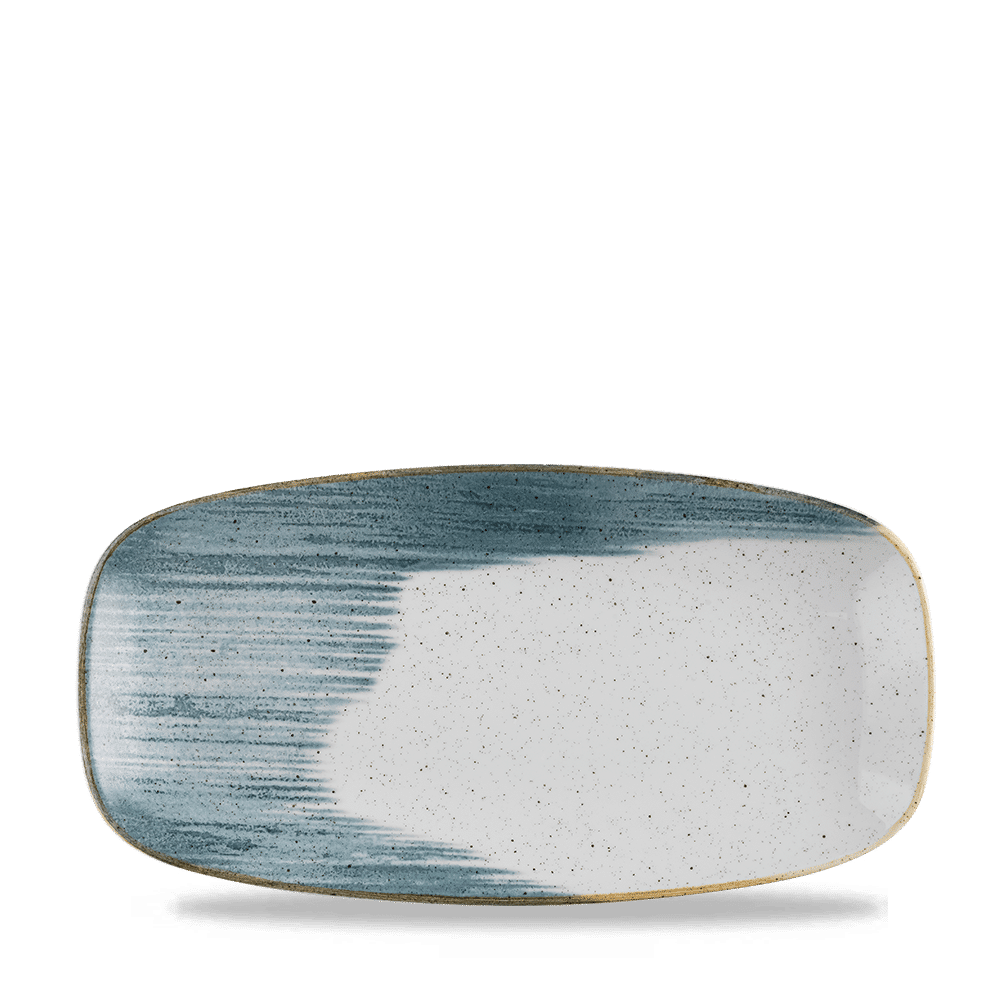 Stonecast Accents Blueberry  Chefs Oblong Plate 11 3/4X6" Box 12