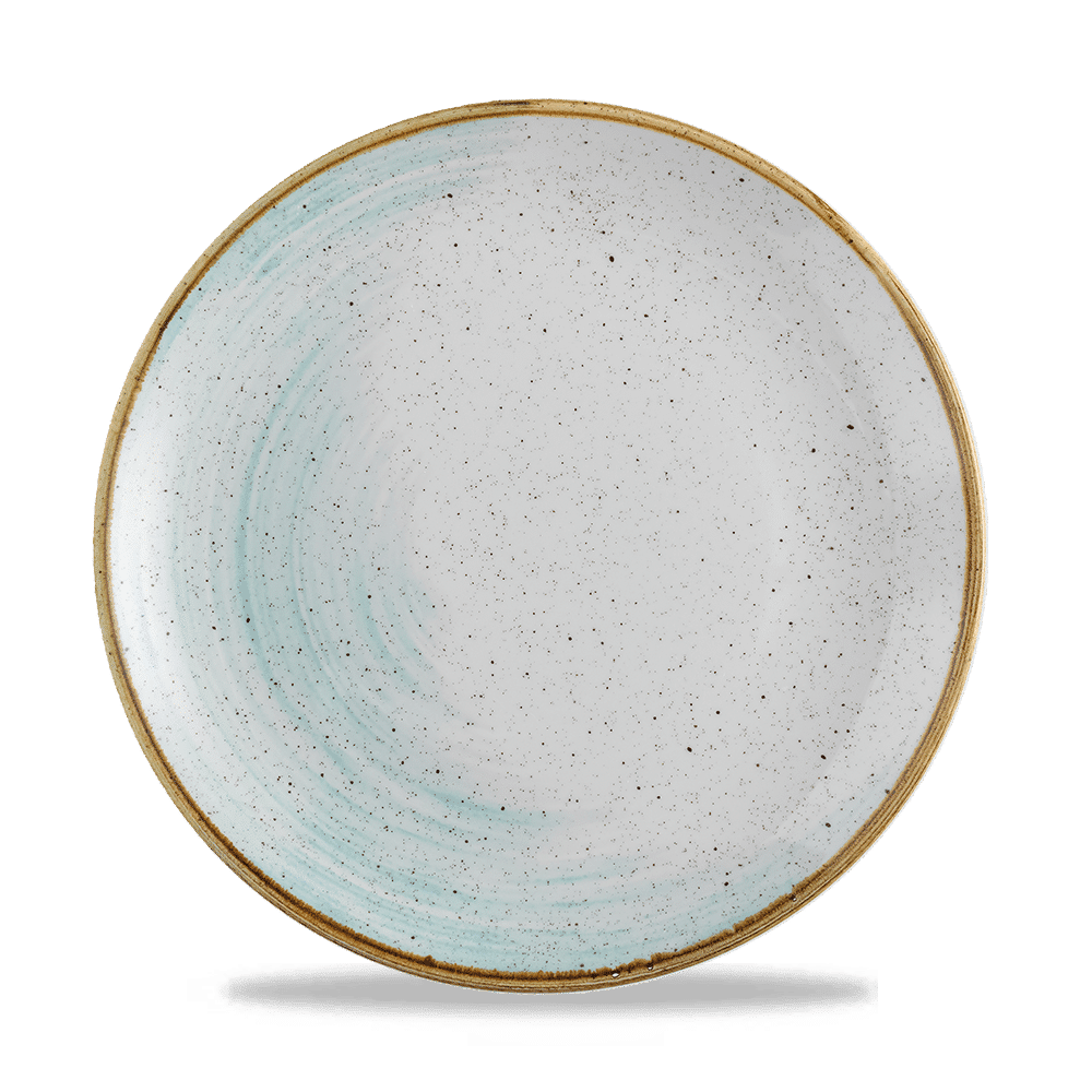 Stonecast Accents Duck Egg Evolve Coupe Plate 10.25" Box 12