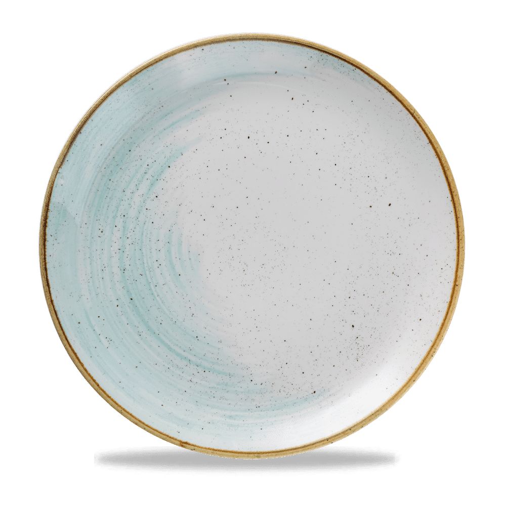 Stonecast Accents Duck Egg Evolve Coupe Plate 11.25" Box 12