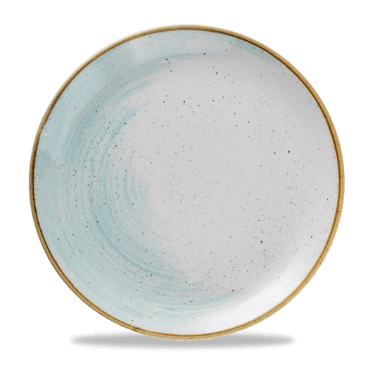 Stonecast Accents Duck Egg Evolve Coupe Plate 11.25" Box of 12 (3-5 Working Days Delivery)