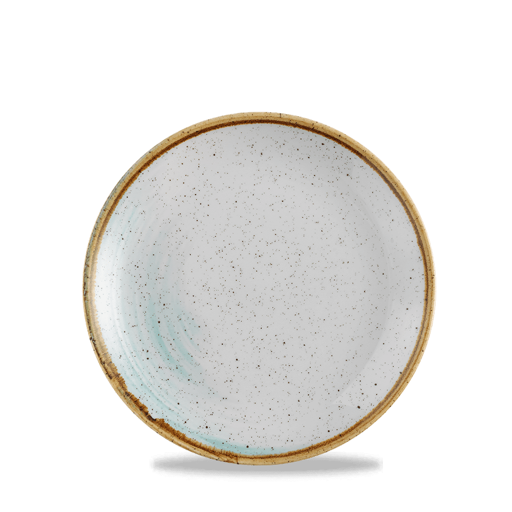Stonecast Accents Duck Egg Evolve Coupe Plate 6.5" Box 12