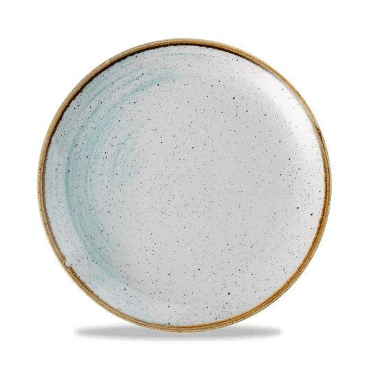 Stonecast Accents Duck Egg Evolve Coupe Plate 8.67" Box of 12 (3-5 Working Days Delivery)