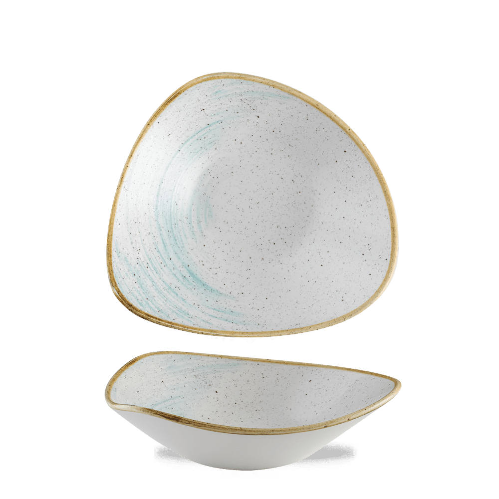 Stonecast Accents Duck Egg Lotus Bowl 9" Box 12