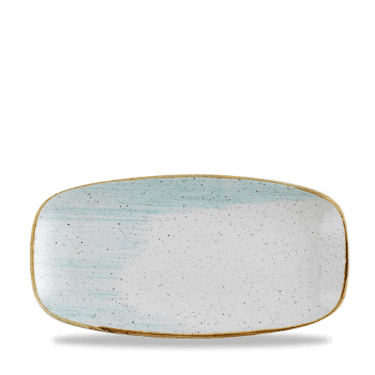 Stonecast Accents Duck Egg Chefs Oblong Plate 11 3/4X6" Box of 12 (3-5 Working Days Delivery)