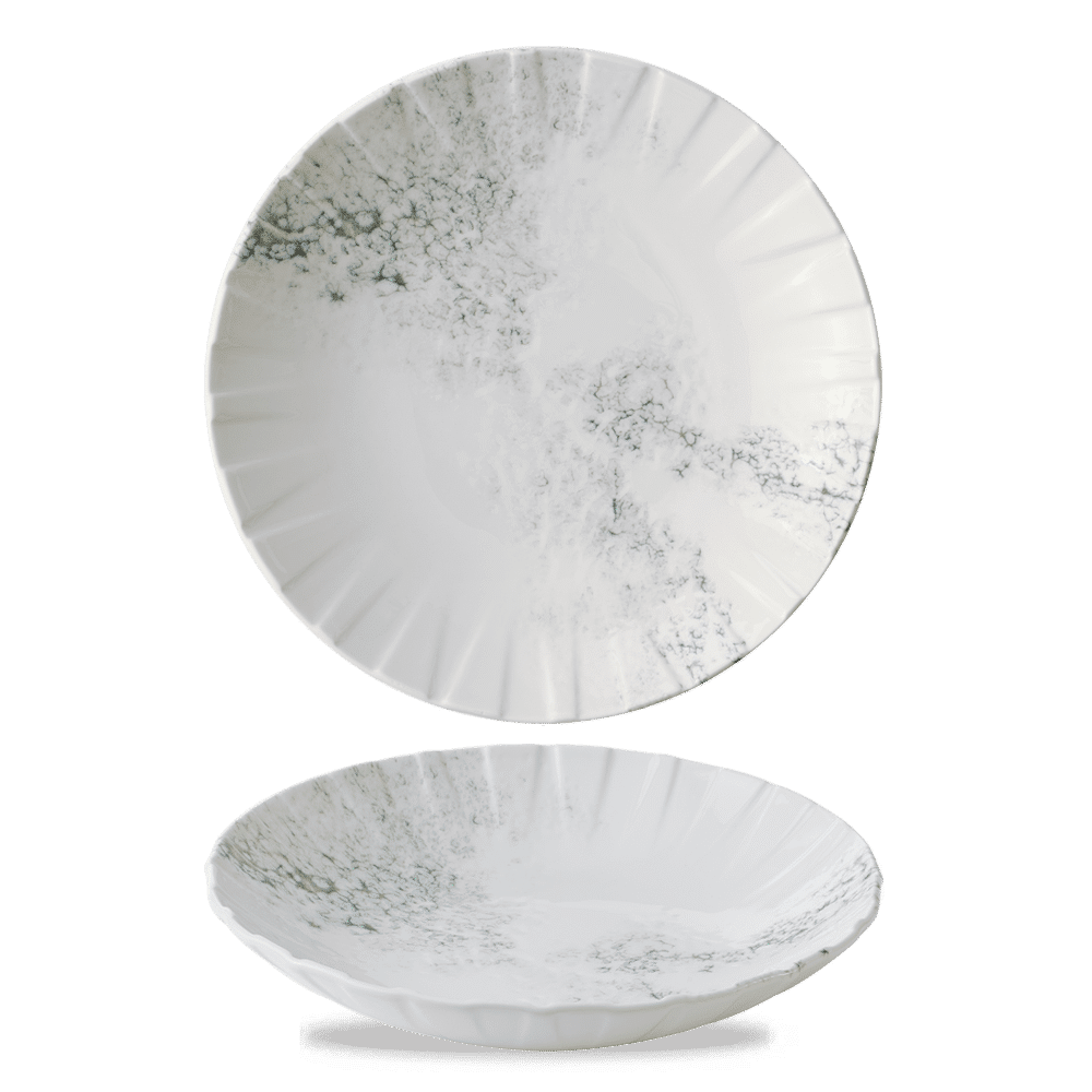Smoke Grey Coupe Bowl 8 1/4" Box 6