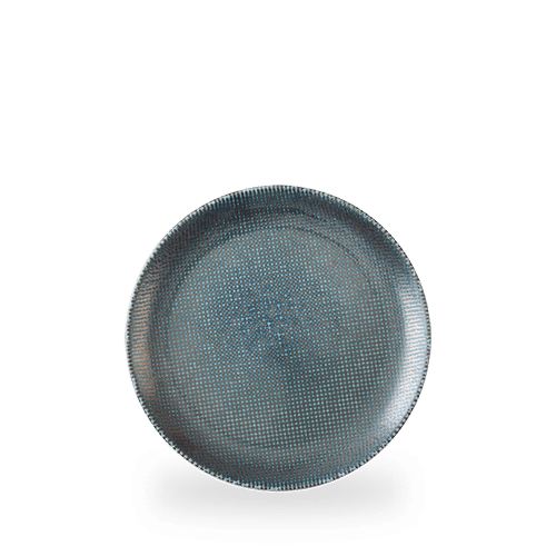 Astro Metallic Blue Evolve Coupe Plate 8.67" Box of 12 (3-5 Working Days Delivery)