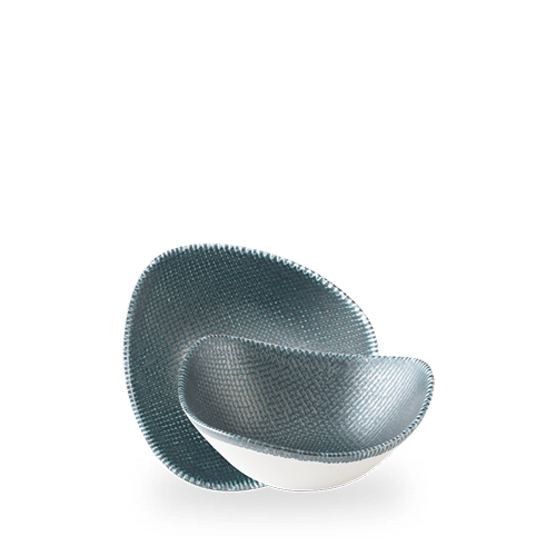 Astro Metallic Blue Lotus Bowl 7" Box 12