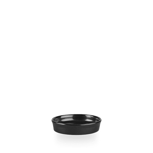 Metallic Black  Mezze Dish 7Oz Box 12