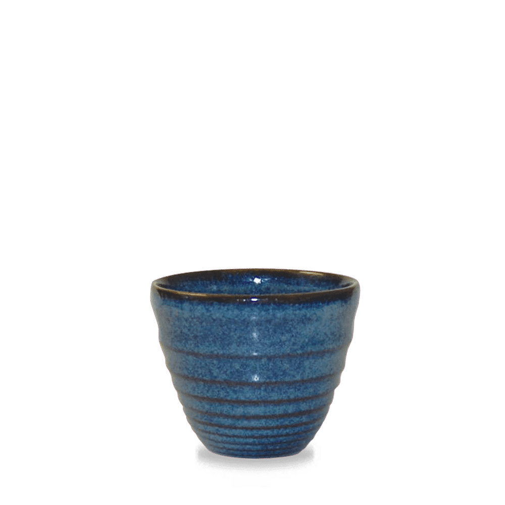 Sapphire Blue Ripple Chip Mug 10Oz Box 12