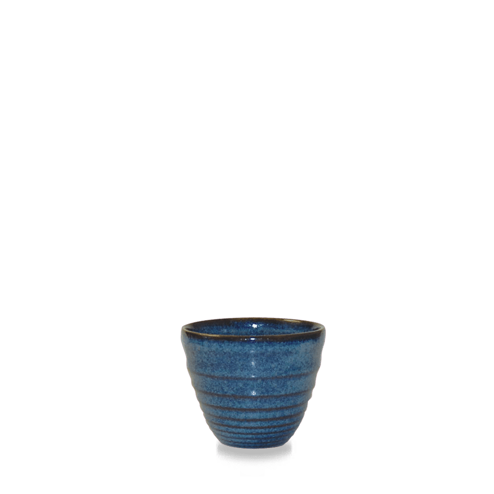 Sapphire Blue Ripple Dipper Pot 2Oz Box 12