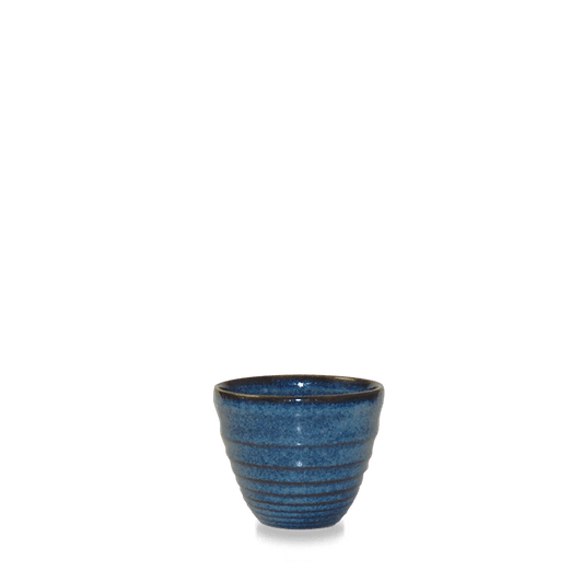 Sapphire Blue Ripple Dipper Pot 2Oz Box of 12 (3-5 Working Days Delivery)