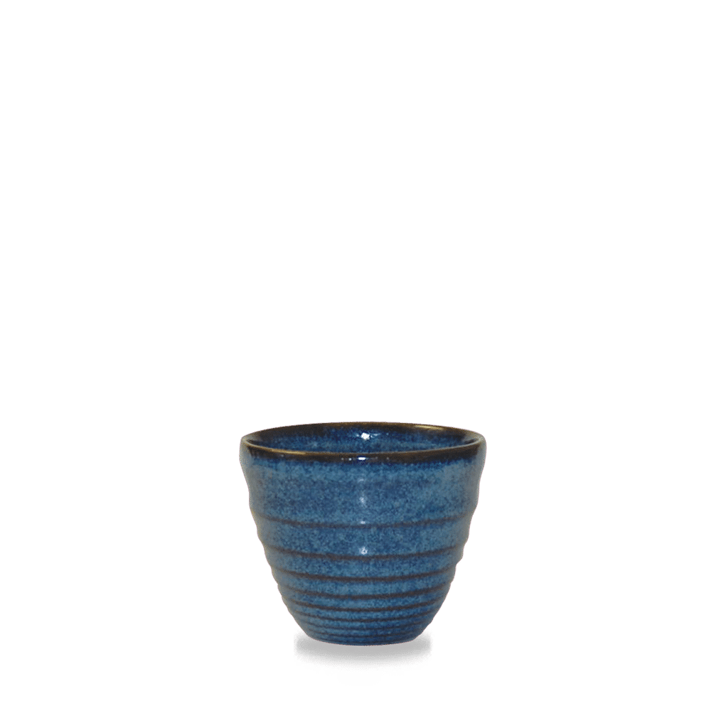 Sapphire Blue Ripple Dipper Pot 4Oz Box 12