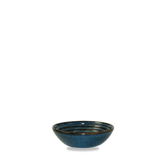 Sapphire Blue Ripple Dip Dish 5Oz Box of 12 (3-5 Working Days Delivery)
