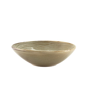 Terra Porcelain Grey Organic Bowl 22cm - Pack of 6