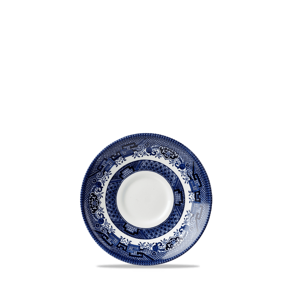 Blue Willow  Georgian Tea Saucer  Box 12