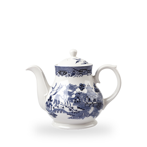 Blue Willow Sandringham Tea/Coffee Pot 85.2Cl Box 4