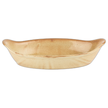 Flame Oval Eared Dish 25cm / 10" Box of 12