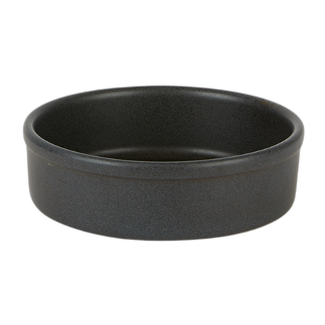 Rustico Carbon Round Tapas Dish 10cm Box of 12